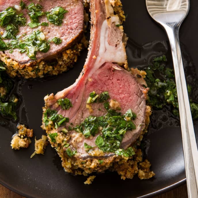 How to Make CrumbCrusted Rack of Lamb Cook's Country
